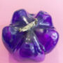 Recycled Plastic Bottle Flower Brooch/Buttonhole Purple, thumbnail 2 of 4