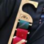 Personalised Stylish Tie Hanger For Him, thumbnail 3 of 3