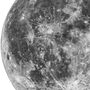Personalised Black And White Moon Art Print, thumbnail 2 of 8