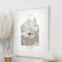 Personalised Our Home Map Print, thumbnail 9 of 11