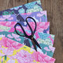 Luxury Cat And Rose Green Gift Wrap Sheets, thumbnail 6 of 6