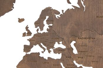 Creative Wooden World Map, 8 of 10