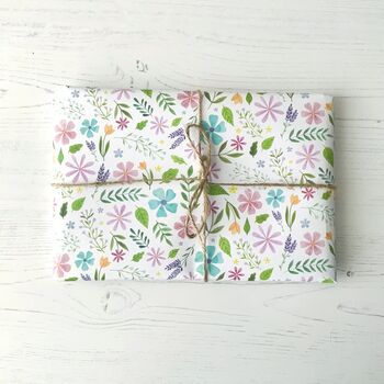 Floral Wrapping Paper Sheet, 5 of 6