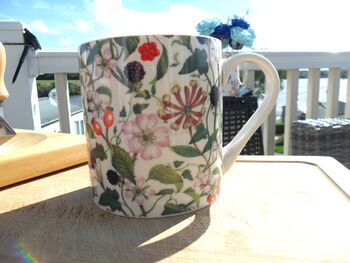 Jumbo Mug In Hedgerow Bramble Design, 6 of 6
