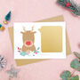 Personalised Reindeer Scratch Card, thumbnail 5 of 10