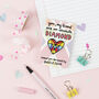 Rainbow Diamond Heart Pin, thumbnail 1 of 8