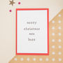 Personalised 'Happy Christmas' Mr Or Mrs Card, thumbnail 3 of 4