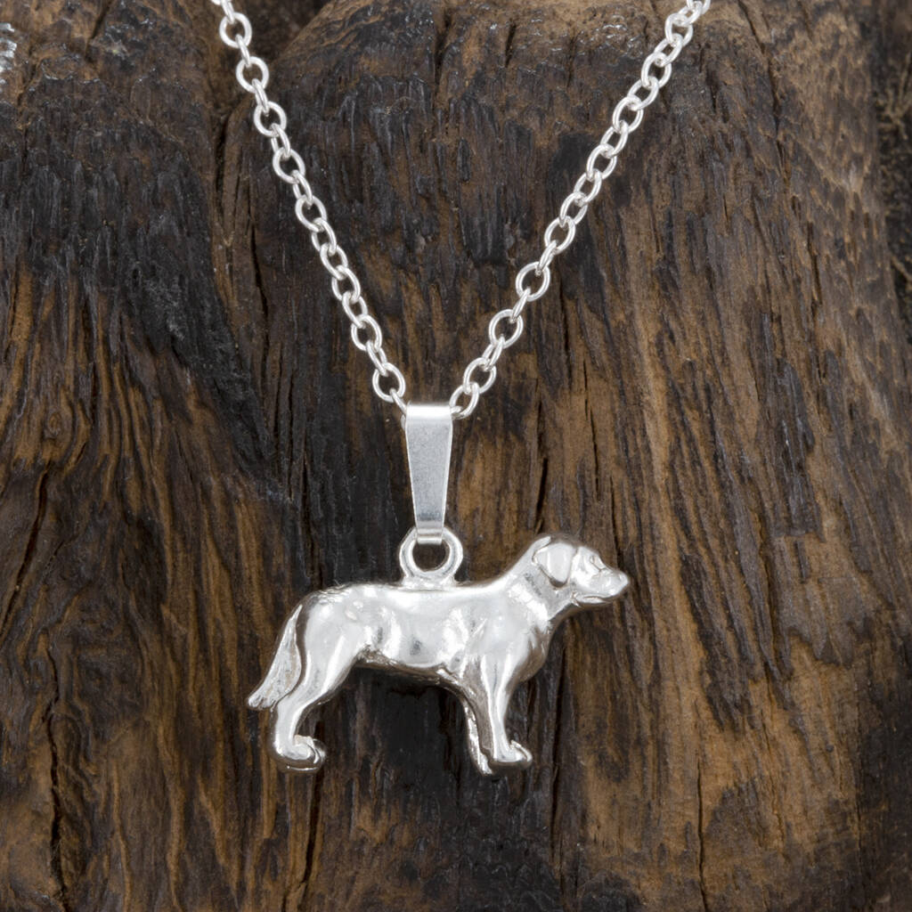 Labrador Set Of Matching Pendant,Earrings By Simon Kemp Jewellers