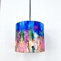 Artist Handmade Lampshade Into The Woods, thumbnail 5 of 6