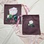 Reusable Botanical Floral Print 'Thank You' Gift Bag, thumbnail 8 of 11