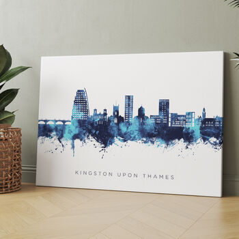 Kingston Upon Thames Skyline Cityscape Art Print, 7 of 12