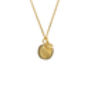 Gold Plated Apple Necklace, thumbnail 2 of 2