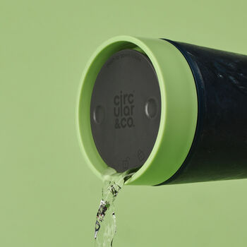 Circular And Co Coffee Cup Made From Fabric 12oz Pistachio Green, 5 of 8