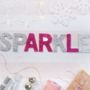 Mini Sparkle Letters, thumbnail 3 of 4
