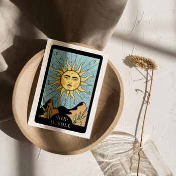 The Sun Tarot Card Premium Art Print, 2 of 5