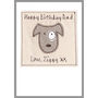 Personalised Dog Birthday Card For Him, thumbnail 3 of 12