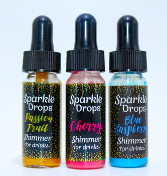 Sparkle Drops Flavoured Shimmer Syrups 10ml, 12 of 12