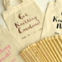 Personalised Knitting Needles Pregnancy Announcement, thumbnail 2 of 6