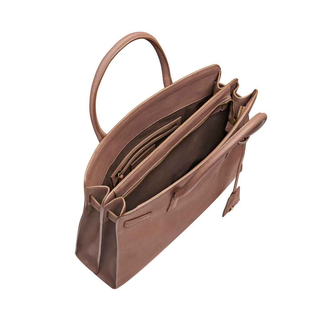 stylish women's briefcase tote