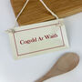 Welsh 'Chef At Work' Enamel Sign, thumbnail 2 of 2