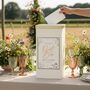 Watercolour Wildflower Wedding Card Post Box, thumbnail 1 of 4