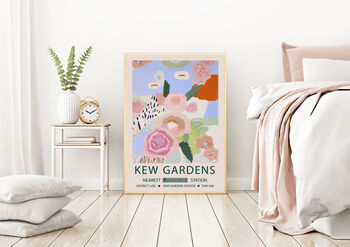 Kew Gardens Pastel Art Print, 4 of 4