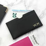 Personalised Luxury Leather Card Holder, thumbnail 9 of 12