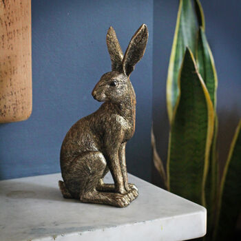 Gold Hare Ornament, 6 of 7