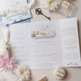 Blue Chateau Wedding Invitation, thumbnail 3 of 6