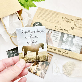Equestrian Gifts: Horse Lover Tea Gift, 3 of 12
