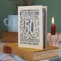 Personalised Papercut Flower Anniversary Card, thumbnail 11 of 11