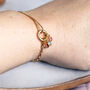 Multi Birthstone Charm Keeper Bracelet, thumbnail 4 of 9