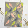 Pack Of Eight Bird Patterned Greetings Cards, Gift Set, thumbnail 10 of 11