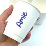 Birthday Party Cups With Names 12oz Recyclable, thumbnail 5 of 8