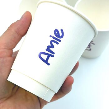Birthday Party Cups With Names 12oz Recyclable, 5 of 8