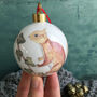 Red Squirrel Bone China Christmas Bauble, thumbnail 3 of 11