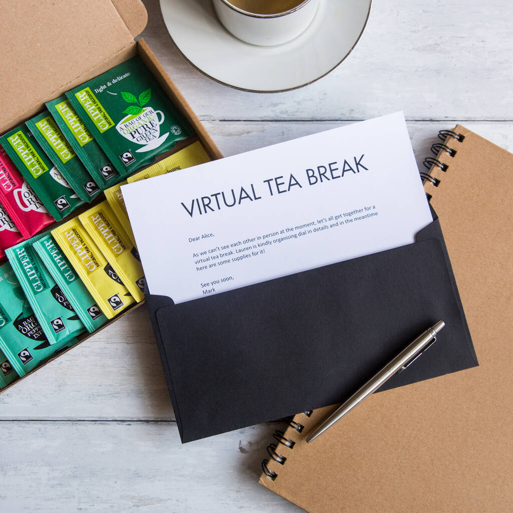 Team Tea Break Personalised Letterbox Tea Gift, 1 of 7