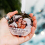 Our First Christmas Together Couples Tree Decoration, thumbnail 9 of 11