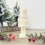 White Christmas Nutcracker Candle Nutcracker Decoration, thumbnail 1 of 8