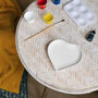 Paint Your Own Ceramic Heart Plate Kit, thumbnail 5 of 12