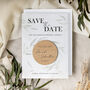 Save The Date Wedding Magnet Cards, thumbnail 1 of 8