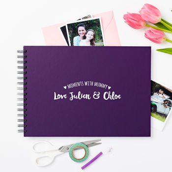 Personalised 'Moments With Mum' Photo Album, 8 of 8