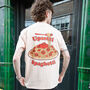 Upsetti Spaghetti Unisex Graphic T Shirt In Peach, thumbnail 5 of 5