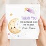 Teacher Thank You Card, Moon Key Worker Appreciation End Of Term Gift, thumbnail 1 of 3