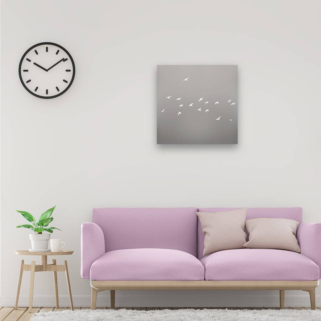 Flying Birds Illuminated Mirror By Glas Design