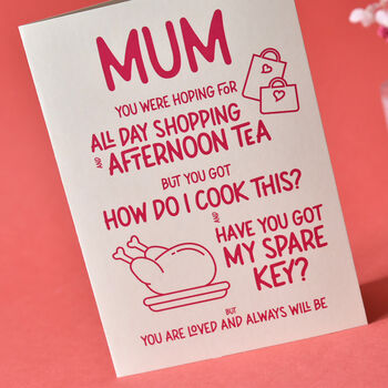 How Do I Cook This Funny Mother's Day Card, 2 of 3
