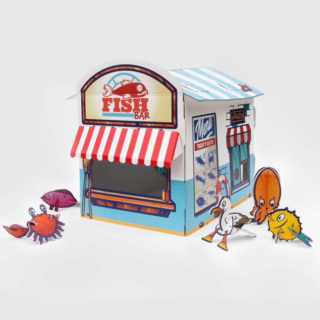 Fish And Chip Shop Play House By TheLittleBoysRoom