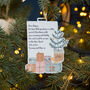 Personalised Christmas Tree And Presents Tag Decoration, thumbnail 5 of 6