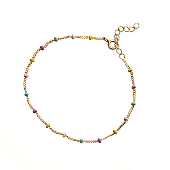 Rainbow Satellite Chain Bracelet, 8 of 8