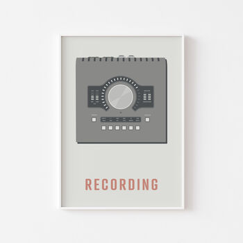 Recording Interface Print | Music Producer Poster, 2 of 6